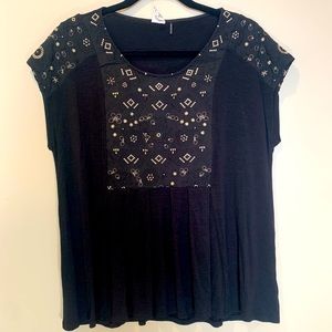 Anthropology Tshirt Blouse